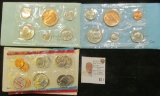 1968 U.S. Mint Set, 1979 Philadelphia Mint Souvenir Set; & 1981 Denver Mint Souvenir Set.