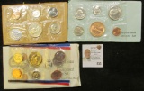 1960 U.S. Proof Set, 1980 Philadelphia Mint Souvenir Set; & 1992 P & D U.S. Mint Set. All original a