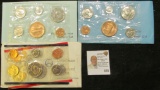 1981 Philadelphia & Denver Mint Souvenir Sets; & 1992 P & D U.S. Mint Sets. All original as issued.