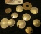 Group of Japanese Coins? which were holed to be made into a bracelet; Chinese Dump Coin; & a Chinese