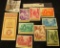 Scott #211-18 Eight-piece Set of 1967 Rwanda Stamps; & 1993 Mongolia 20 Mongs Banknote, Crisp Uncirc