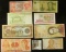 Bank of Guinne-Bissau 50 Pesos Banknote, CU; pair of One Yuan Banknotes from China, CU; and five oth