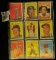 (18) 1957 era Topps Baseball Cards (all hole cancelled) in a plastic page. (Oh!!!! Mercy Me!!!).