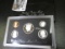 1995 S U.S. Silver Five-piece Proof Set. Original as issued.