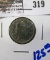 1883 V Nickel With Cents