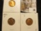 1937 P, D, & S Lincoln Cents, all Brilliant Uncirculated.