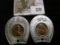 (2) Encased Good Luck/ Advertising Pieces Wheat Cents For Fall City Beer