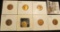 1935 S, 37 P, 38 P, 39 P, 40 P, 41 P, & 42 P Lincoln Cents, all Brilliant Uncirculated.