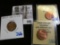 Error Coin Lot Includes 2001p-1dr-002 Wsddr-002 Memorial Cent With Wavy Steps, 1995-D Ddo, And 2003-