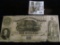 Series Of 1861 Ten Dollar Confederate Note