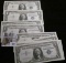 (10) Crisp And Consecutive Series Of 1957-A One Dollar Silver Certificates