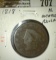1818 Large Cent, AG rotated reverse, G value $30