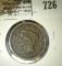 1852 Large Cent, VF, VF value $40