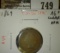 1869 IHC, AG/G, clear date, TOUGH DATE, G value $85