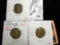 Group of 3 Lincoln Cents, 1914 VF, 1914-D FAKE ALTERED DATE NOVELTY ONLY & 1914-S F, group value $36