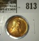 1923 Lincoln Cent BU MS63+ RED, nice, MS63 value $30