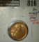 1925 Lincoln Cent BU MS64+ RED NICE! Value $25+