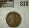 1926-S Lincoln Cent, F/VF, semi key date, F value $13, VF value $17