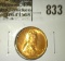 1938 Lincoln Cent, BU RED, value $7