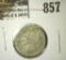 1872 3 Cent Nickel, VF, value $30