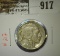 1924 Buffalo Nickel, XF, value $24