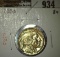 1938-D Buffalo Nickel, BU, value $45