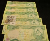 (5) Ten Thousand Dinars Central Bank of Iraq Banknotes.