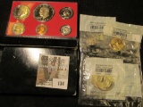 1973 S U.S. Proof Set (Cent has a reverse carbon spot); 2003 P & D Littleton Coin Co. Set of Kennedy