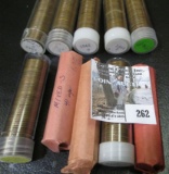 (10) Rolls of Old Wheat Cents. All circulated.
