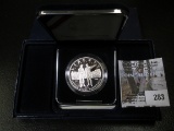 1804 2004 P Lewis & Clark Silver Proof Dollar in original box of issue with C.O.A.