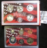 2004 S U.S. Silver Eleven-piece Proof Set. Original as issued.