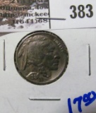 1924 P buffalo Nickel With Full Horn