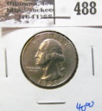 1950-D/D Washington Quarter With A Repunched Mintmark