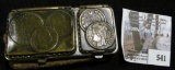 Vintage Coin Purse With Pictures Of Foreign Coins On The Top