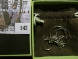 Ross & Simons Sterling Silver Earrings With Drawstring Cloth  Holder