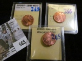 Error Coin Lot Includes 2006-D Memorial Cent With Wavy Steps, 2006p-1dr-007 Lincoln Cent With A Doub