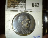1947 Medal Commemorating The 100th Anniversary Of The Birth Of Thomas Ediaon