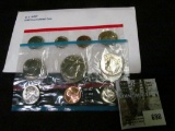 1980 U.S. Mint Set in original envelope with Susan B. Anthony Dollars. ($3.82 face value).