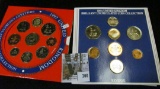 1984 & 1987 United Kingdom Brilliant Uncirculated Coin Sets in original holders.