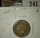 1863 IHC, G, G value $10