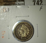 1863 IHC, F, F value $20