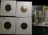 group of 4 IHC, 1880, 1881, 1882 & 1883, all grade G value for group $20