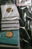 Group of 19 Lincoln Cents, 1959 BU toned, 1959-D BU toned, 1960 BU, 1960-D small date BU toned, 1960