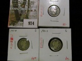 Group of 3 Barber Dimes, 1911 VG, 1911-D G & 1911-S G, group value $13