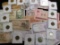 Interesting group of Old Foreign Banknotes and Coins, several dating back to WW II and before.