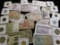 Interesting group of Old Foreign Banknotes and Coins, several dating back to WW II and before.