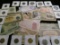 Interesting group of Old Foreign Banknotes and a large group of Brazilian Coins, several dating back