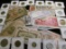 Interesting group of Old Foreign Banknotes and Coins, several dating back to WW II and before.