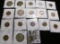 (17) carded, catlogued and researched Fiji Coins, all ready for the coin show.