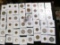 (48) various Colombia Coins, all carded and attributed.